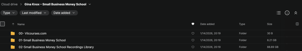 Gina Knox – Small Business Money School