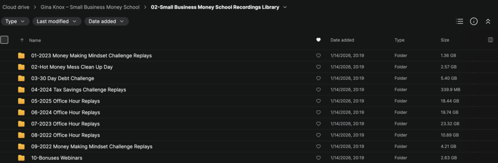 Gina Knox – Small Business Money School