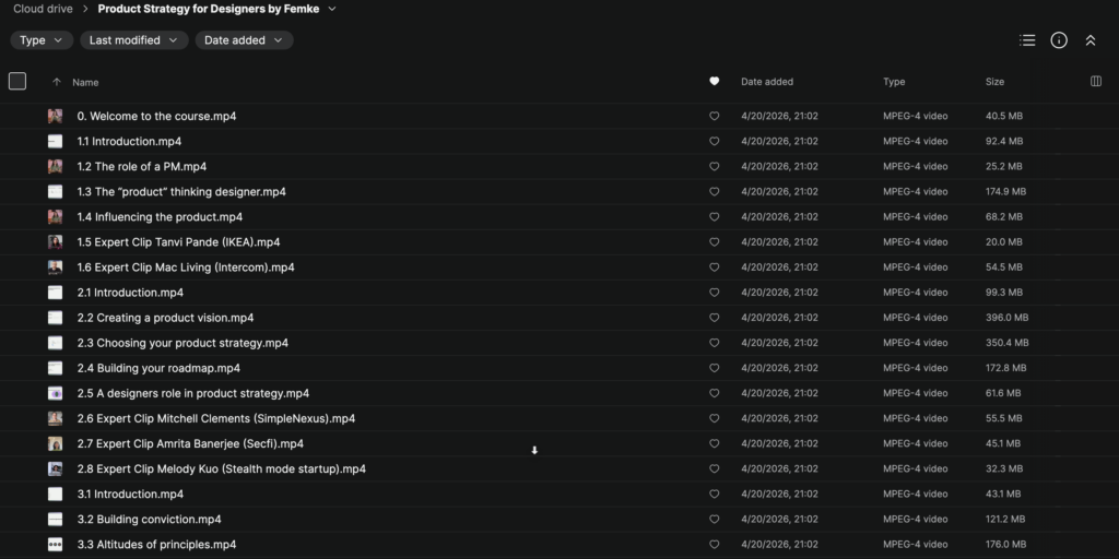 Product Strategy for Designers by Femke