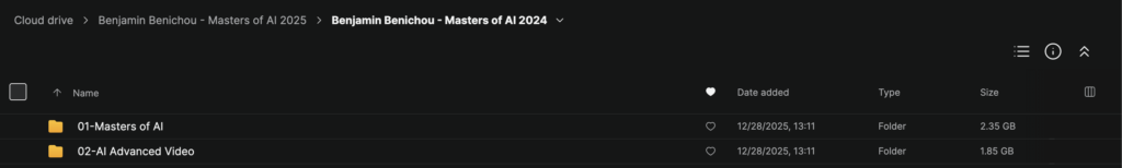 Benjamin Benichou – Master Of Ai 2024